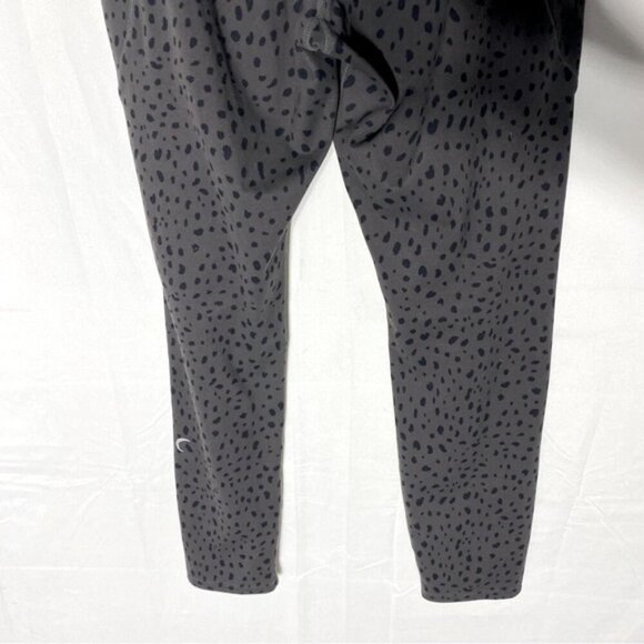 Zyia Grey Black Animal Print High Rise Activewear Joggers 8-10 - Picture 13 of 15